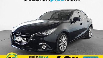 Brugt Mazda 3 Luxury 150 HK (110 kW) 2015 Sort Hatchback