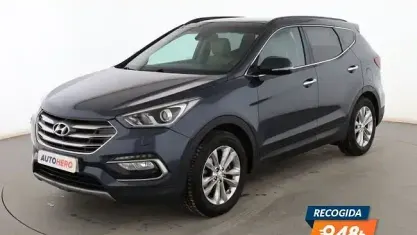 Usado Hyundai Santa Fe 200 HP (147 kW) 2017 Azul SUV