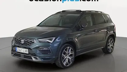 Usado Seat Ateca FR 150 CV (110 kW) 2021 Verde SUV