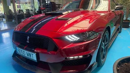 Granate Usado 2017 Ford Mustang Convertible Descapotable | 32.990 € (Precio justo)
