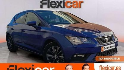 Usado Seat Leon Style 131 CV (96 kW) 2020 Azul Berlina
