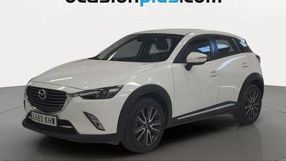 Brugt Mazda CX-3 Luxury 105 HK (77 kW) 2018 Hvid SUV