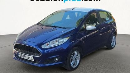 Gebraucht Ford Fiesta Trend 101 PS (74 kW) 2017 Blau Kleinwagen