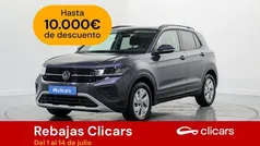 Gris Usado 2024 VW T-Cross Life SUV | 21.290 € (Precio justo)