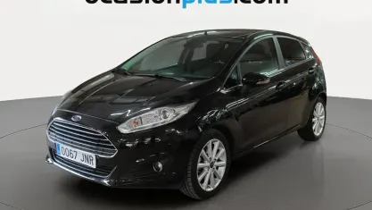 Usado Ford Fiesta Titanium 82 CV (60 kW) 2016 Negro Utilitario