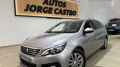 Gris Usado 2020 Peugeot 308 Allure Familiar | 10.800 € (Precio justo)