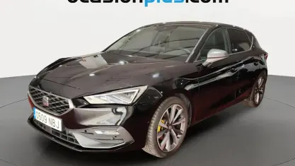 Usado Seat Leon FR 150 CV (110 kW) 2025 Negro Utilitario