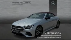 Gris / plateado Usado 2023 Mercedes E220 Descapotable | 61.990 € (Precio justo)
