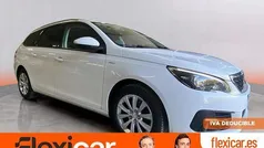 Blanco Usado 2020 Peugeot 308 Allure Familiar | 11.490 € (Precio justo)