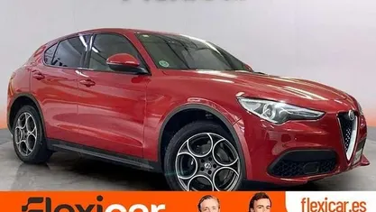 Usado Alfa Romeo Stelvio Executive 280 CV (205 kW) 2017 Rojo SUV