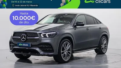 Usado Mercedes GLE400 330 CV (242 kW) 2020 Gris Coupe