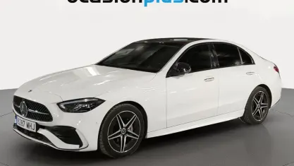 Usado Mercedes C220 AMG 200 CV (147 kW) 2023 Blanco Berlina