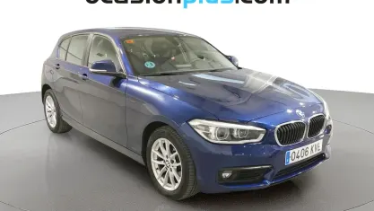 Usado BMW 118 136 CV (100 kW) 2019 Azul Utilitario