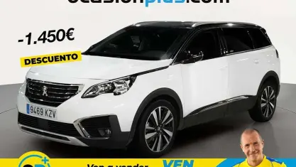 Usado Peugeot 5008 Allure 131 CV (96 kW) 2019 Blanco SUV