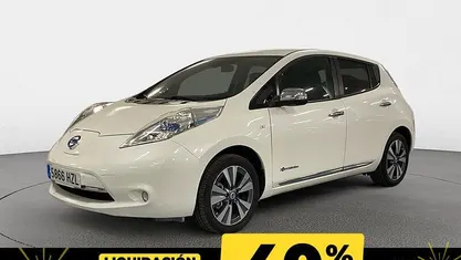 Blanco Usado 2014 Nissan Leaf Tekna Utilitario | 8900 € (Un poco caro)