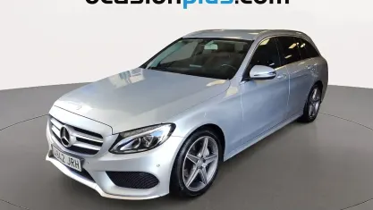 Usado Mercedes C220 Exclusive 170 CV (125 kW) 2016 Gris Familiar