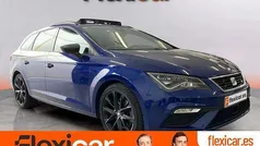 Azul Usado 2020 Seat Leon FR Familiar | 17.470 € (Precio justo)