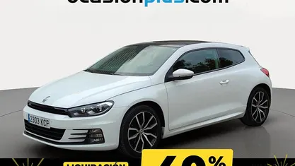 Blanco Usado 2017 VW Scirocco R-line Coupe | 19.899 € (Precio justo)