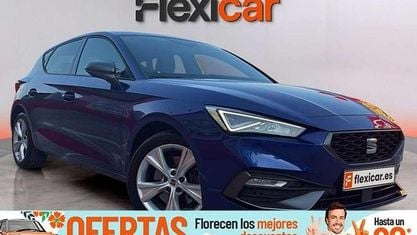 Usado Seat Leon FR 205 CV (150 kW) 2020 Azul Utilitario