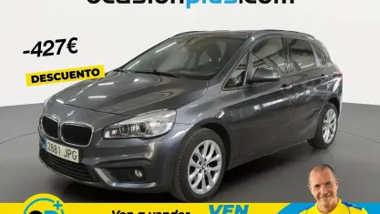 Usado BMW 218 Active Tourer 150 CV (110 kW) 2016 Gris Monovolumen