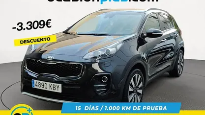 Negro Usado 2017 Kia Sportage SUV | 14.991 € (Precio justo)