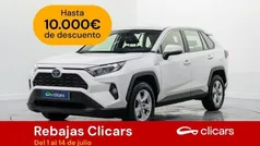 Blanco Usado 2020 Toyota RAV4 Hybrid Business Edition SUV | 28.490 € (Precio justo)