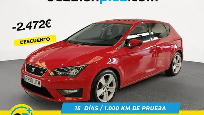 Usado Seat Leon FR 150 CV (110 kW) 2016 Rojo Utilitario