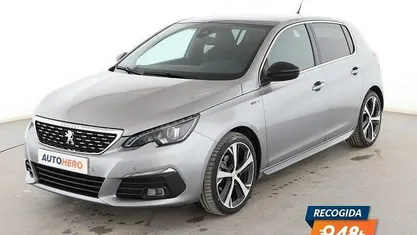 Usado Peugeot 308 GT-line 130 CV (95 kW) 2019 Gris Berlina