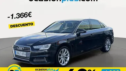 Usado Audi A4 S-Line 122 CV (89 kW) 2017 Negro Berlina