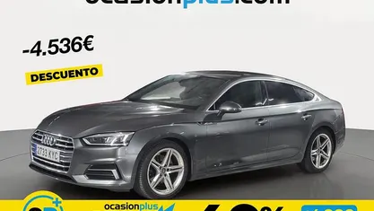 Usado Audi A5 Sport 190 CV (139 kW) 2019 Gris Coupe