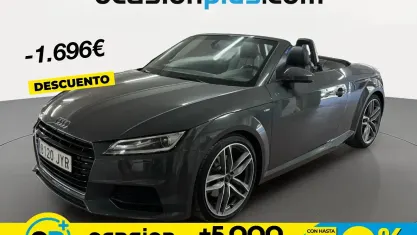 Usado Audi TT S-Line 180 CV (132 kW) 2017 Gris Coupe