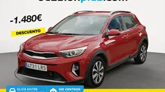 Rojo Usado 2021 Kia Stonic SUV | 16.290 € (Precio justo)