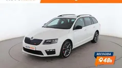 Blanco Usado 2015 Skoda Octavia RS Familiar | 19.799 € (Precio justo)