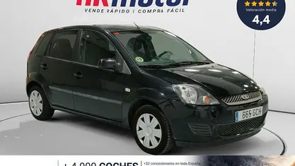 Usado Ford Fiesta Futura 90 CV (66 kW) 2008 Negro Utilitario