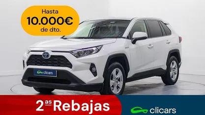 Blanco Usado 2021 Toyota RAV4 Hybrid Business Edition SUV | 32.490 € (Precio justo)