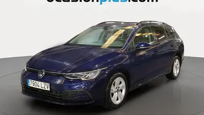 Usado VW Golf Life 115 CV (84 kW) 2021 Azul Familiar