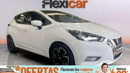 Usado Nissan Micra Acenta 92 CV (67 kW) 2021 Blanco Utilitario