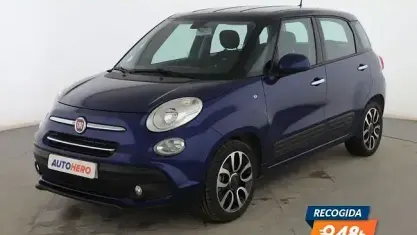 Usado Fiat 500L Mirror 95 CV (69 kW) 2020 Azul Monovolumen