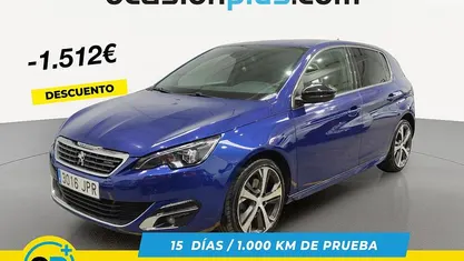 Azul Usado 2016 Peugeot 308 GT-line Utilitario | 11.288 € (Precio justo)