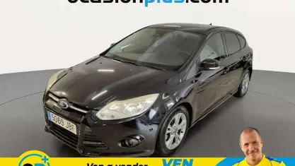 Usado Ford Focus S 125 CV (91 kW) 2014 Negro Utilitario