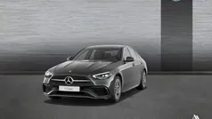 Gris grafito Usado 2024 Mercedes C300e AMG line Berlina | 52.400 € (Buen precio)