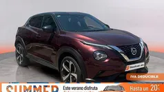 Rojo Usado 2022 Nissan Juke Tekna SUV | 21.890 € (Precio justo)