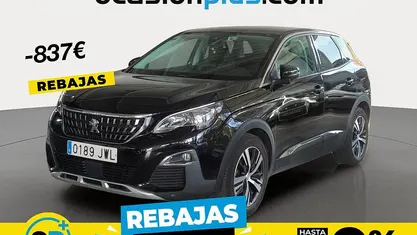 Negro Usado 2017 Peugeot 3008 Allure SUV | 10.084 € (Buen precio)