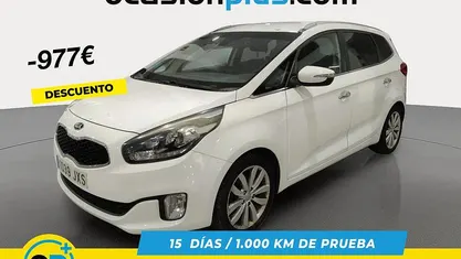Blanco Usado 2017 Kia Carens Monovolumen | 12.223 € (Precio justo)