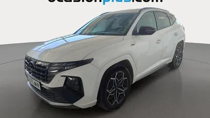 Usado Hyundai Tucson N Line 150 CV (110 kW) 2023 Blanco SUV