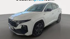 Blanco Usado 2023 Hyundai Tucson N Line SUV | 22.046 € (Precio justo)