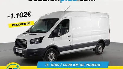 Blanco Usado 2017 Ford Transit Ambiente Familiar | 13.788 € (Super precio)