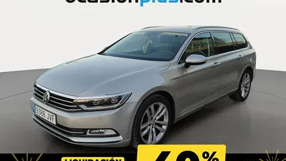 Gris plata Usado 2016 VW Passat Sportline Familiar | 16.167 € (Buen precio)