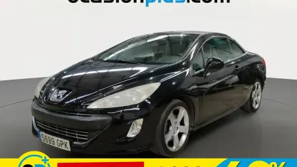 Usado Peugeot 308 CC 150 CV (110 kW) 2009 Negro Descapotable