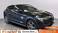 Negro Usado 2022 Alfa Romeo Stelvio Sprint SUV | 28.990 € (Precio justo)